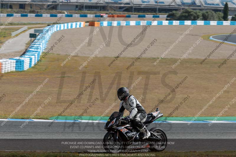 14 to 16th november 2015;Jerez;event digital images;motorbikes;no limits;peter wileman photography;trackday;trackday digital images