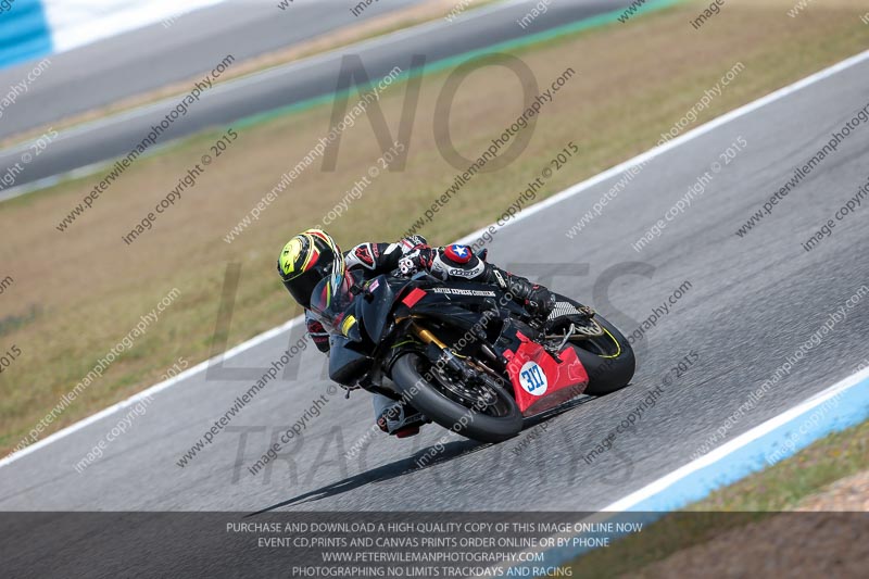 14 to 16th november 2015;Jerez;event digital images;motorbikes;no limits;peter wileman photography;trackday;trackday digital images