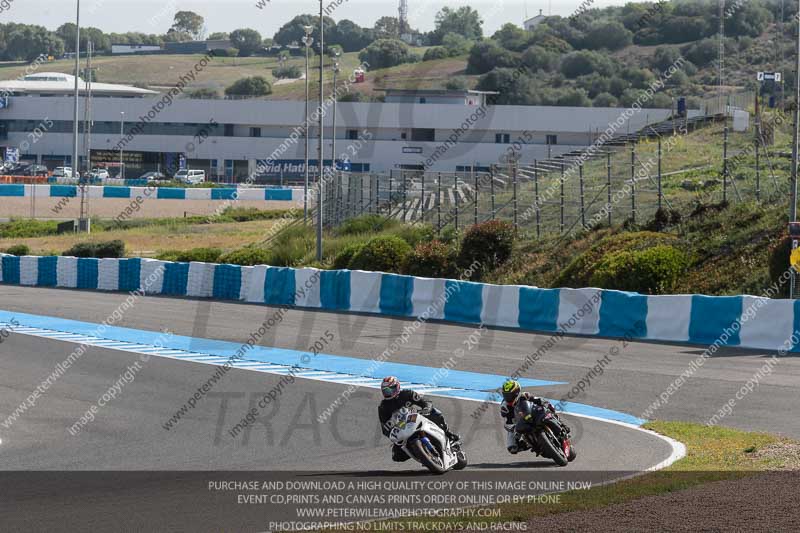 14 to 16th november 2015;Jerez;event digital images;motorbikes;no limits;peter wileman photography;trackday;trackday digital images