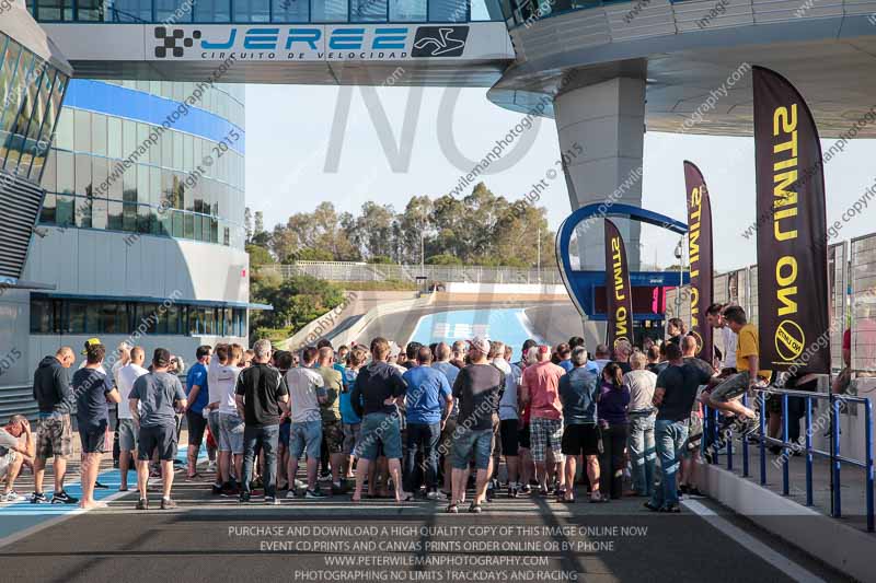 14 to 16th november 2015;Jerez;event digital images;motorbikes;no limits;peter wileman photography;trackday;trackday digital images