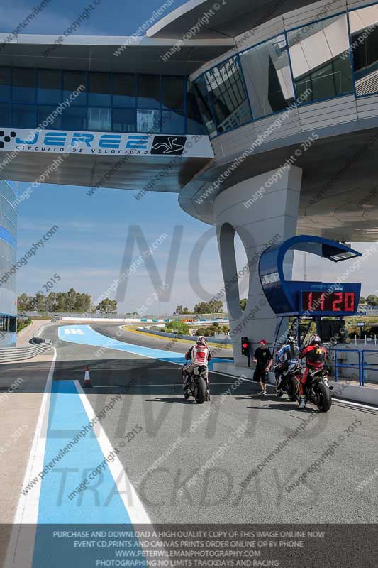 14 to 16th november 2015;Jerez;event digital images;motorbikes;no limits;peter wileman photography;trackday;trackday digital images