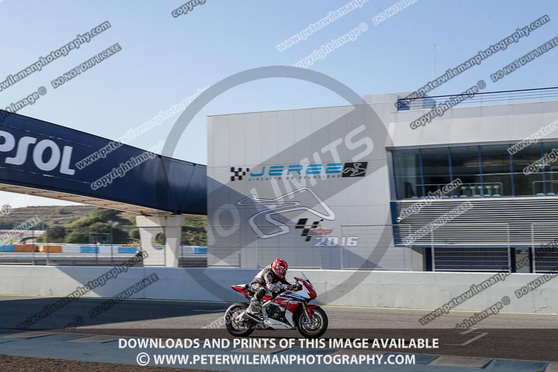 18 to 20th november 2016;Jerez;event digital images;motorbikes;no limits;peter wileman photography;trackday;trackday digital images