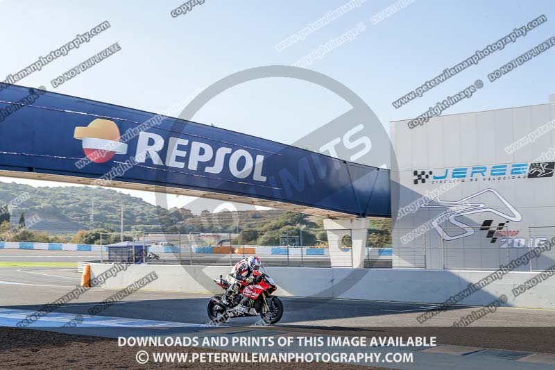 18 to 20th november 2016;Jerez;event digital images;motorbikes;no limits;peter wileman photography;trackday;trackday digital images