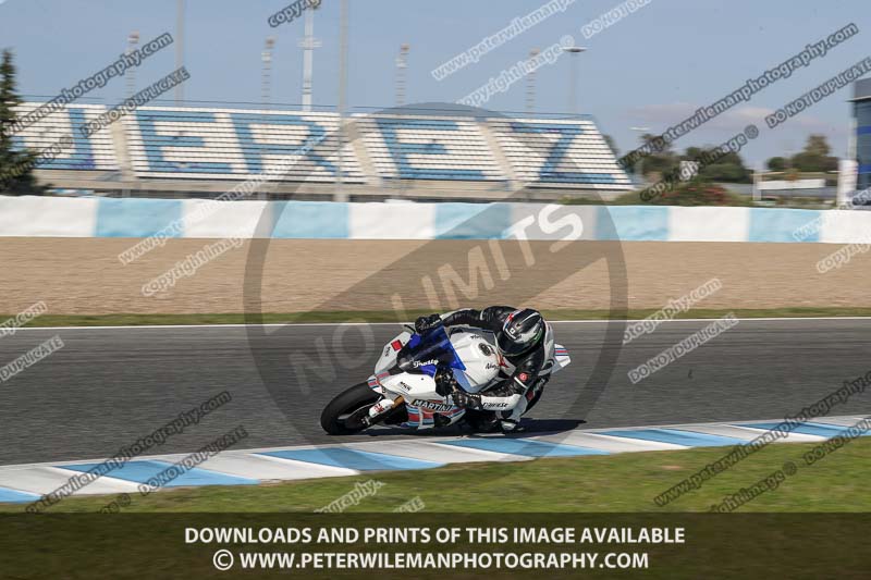 18 to 20th november 2016;Jerez;event digital images;motorbikes;no limits;peter wileman photography;trackday;trackday digital images