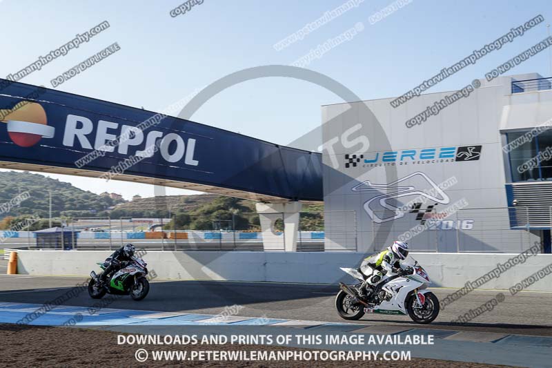 18 to 20th november 2016;Jerez;event digital images;motorbikes;no limits;peter wileman photography;trackday;trackday digital images
