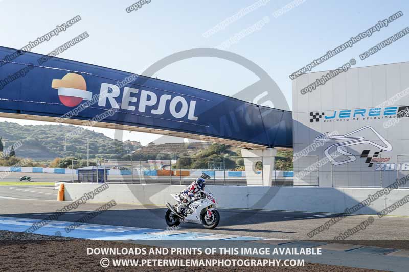 18 to 20th november 2016;Jerez;event digital images;motorbikes;no limits;peter wileman photography;trackday;trackday digital images
