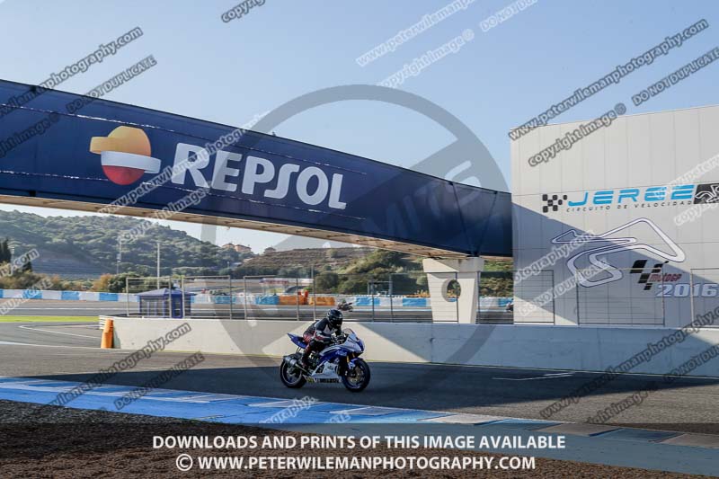 18 to 20th november 2016;Jerez;event digital images;motorbikes;no limits;peter wileman photography;trackday;trackday digital images