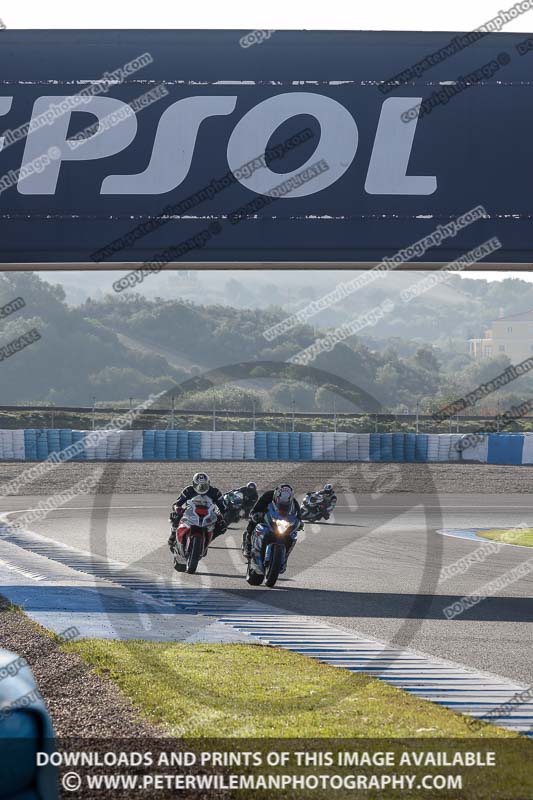18 to 20th november 2016;Jerez;event digital images;motorbikes;no limits;peter wileman photography;trackday;trackday digital images