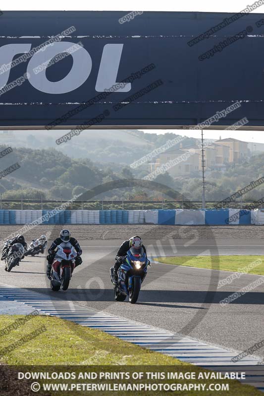 18 to 20th november 2016;Jerez;event digital images;motorbikes;no limits;peter wileman photography;trackday;trackday digital images