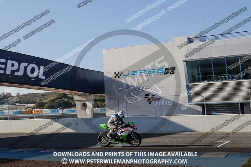 18 to 20th november 2016;Jerez;event digital images;motorbikes;no limits;peter wileman photography;trackday;trackday digital images