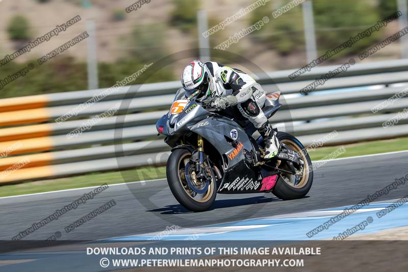 18 to 20th november 2016;Jerez;event digital images;motorbikes;no limits;peter wileman photography;trackday;trackday digital images