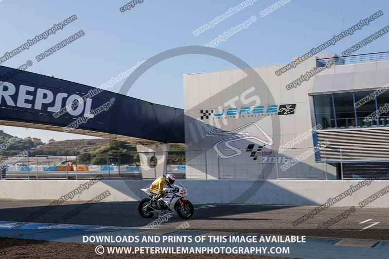 18 to 20th november 2016;Jerez;event digital images;motorbikes;no limits;peter wileman photography;trackday;trackday digital images