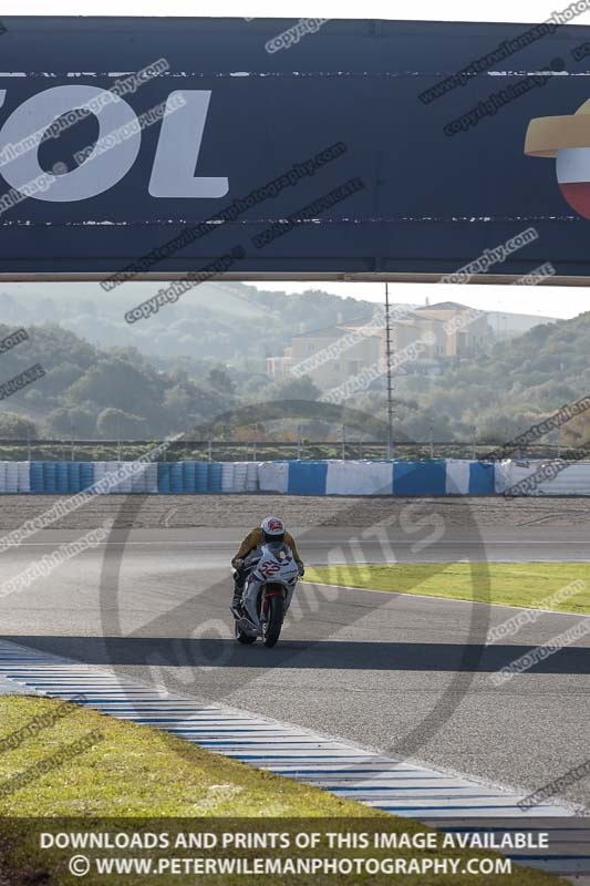 18 to 20th november 2016;Jerez;event digital images;motorbikes;no limits;peter wileman photography;trackday;trackday digital images
