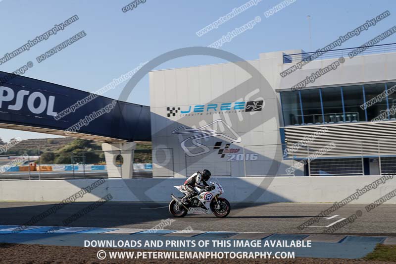 18 to 20th november 2016;Jerez;event digital images;motorbikes;no limits;peter wileman photography;trackday;trackday digital images