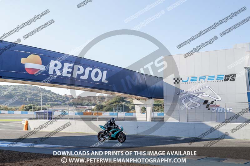 18 to 20th november 2016;Jerez;event digital images;motorbikes;no limits;peter wileman photography;trackday;trackday digital images