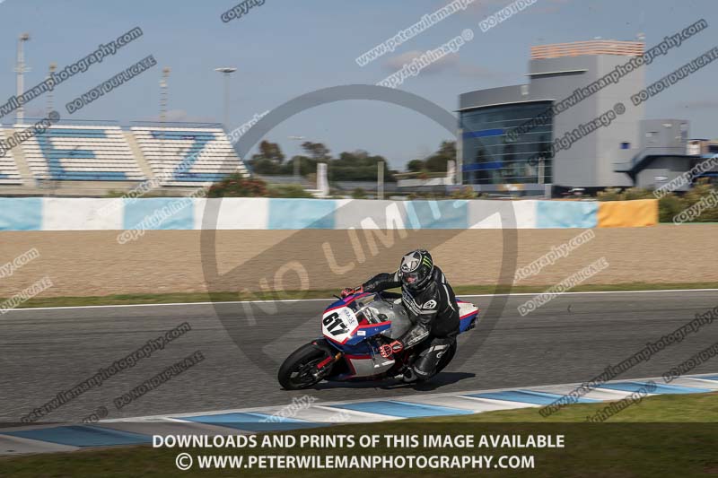 18 to 20th november 2016;Jerez;event digital images;motorbikes;no limits;peter wileman photography;trackday;trackday digital images