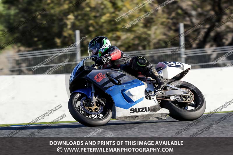 18 to 20th november 2016;Jerez;event digital images;motorbikes;no limits;peter wileman photography;trackday;trackday digital images