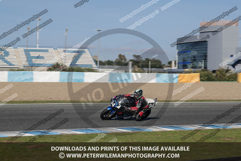 18 to 20th november 2016;Jerez;event digital images;motorbikes;no limits;peter wileman photography;trackday;trackday digital images