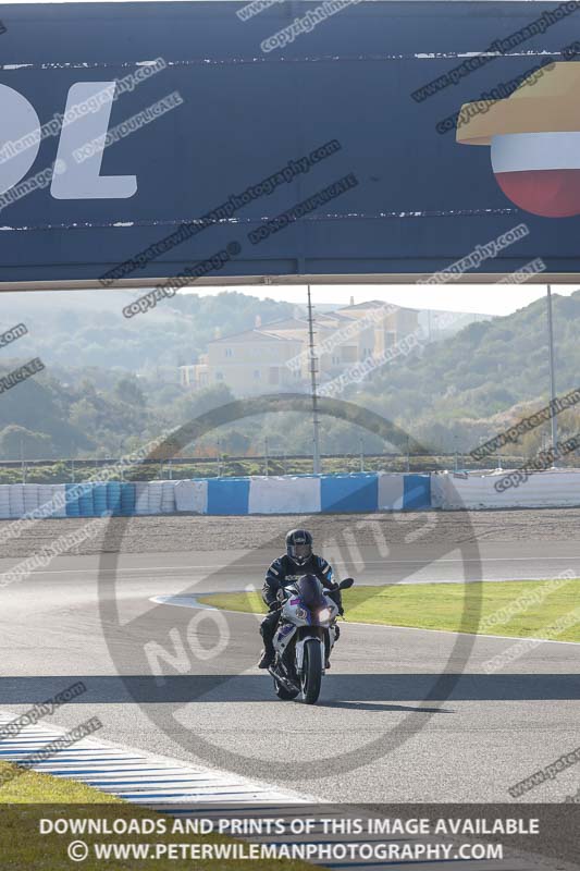 18 to 20th november 2016;Jerez;event digital images;motorbikes;no limits;peter wileman photography;trackday;trackday digital images