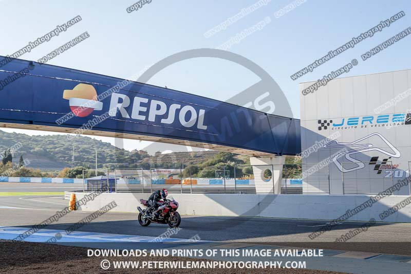 18 to 20th november 2016;Jerez;event digital images;motorbikes;no limits;peter wileman photography;trackday;trackday digital images
