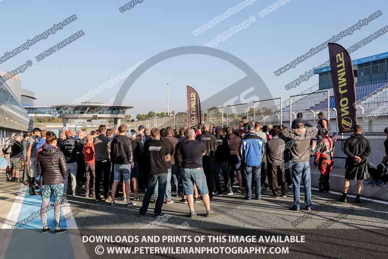 18 to 20th november 2016;Jerez;event digital images;motorbikes;no limits;peter wileman photography;trackday;trackday digital images