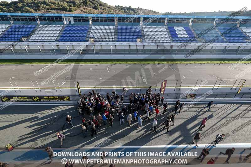 18 to 20th november 2016;Jerez;event digital images;motorbikes;no limits;peter wileman photography;trackday;trackday digital images