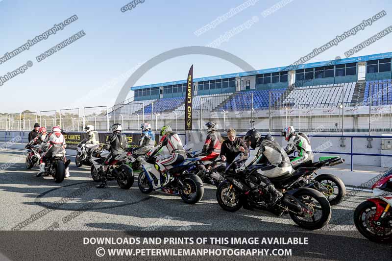 18 to 20th november 2016;Jerez;event digital images;motorbikes;no limits;peter wileman photography;trackday;trackday digital images