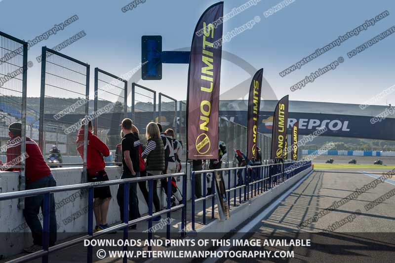 18 to 20th november 2016;Jerez;event digital images;motorbikes;no limits;peter wileman photography;trackday;trackday digital images