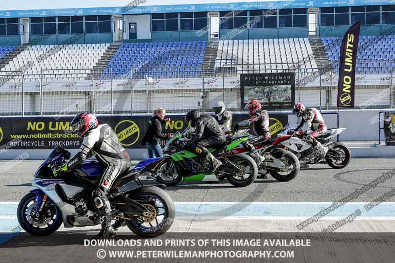 18 to 20th november 2016;Jerez;event digital images;motorbikes;no limits;peter wileman photography;trackday;trackday digital images