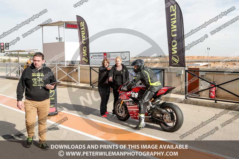 Cartagena;Circuito Cartagena;Motorcycle Trackdays;No Limits Trackdays;Peter Wileman Photography;Trackday Digital Images;Trackday Photographs;Trackdays Spain