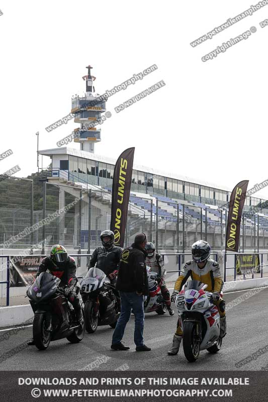18 to 20th november 2013;25 to 27th november 2017;Jerez;event digital images;motorbikes;no limits;peter wileman photography;trackday;trackday digital images