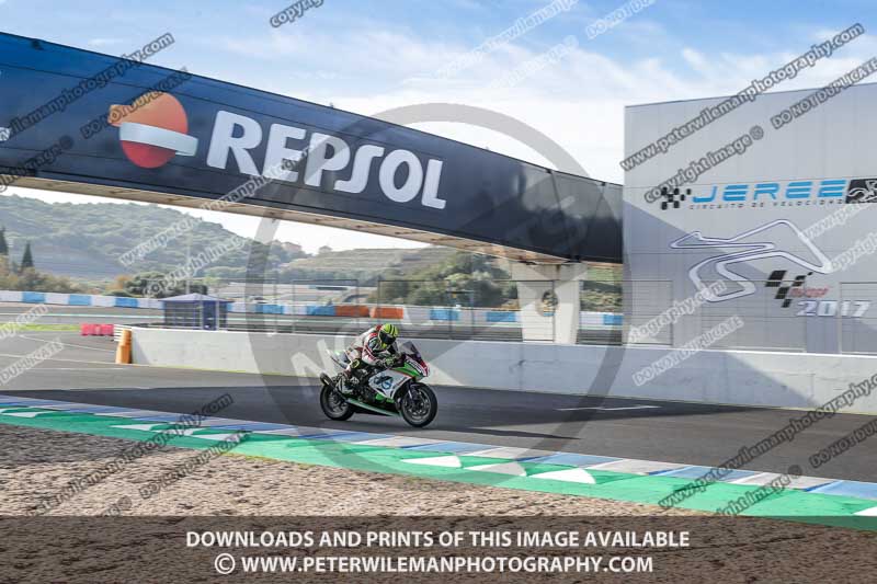 25 to 27th november 2017;Jerez;event digital images;motorbikes;no limits;peter wileman photography;trackday;trackday digital images