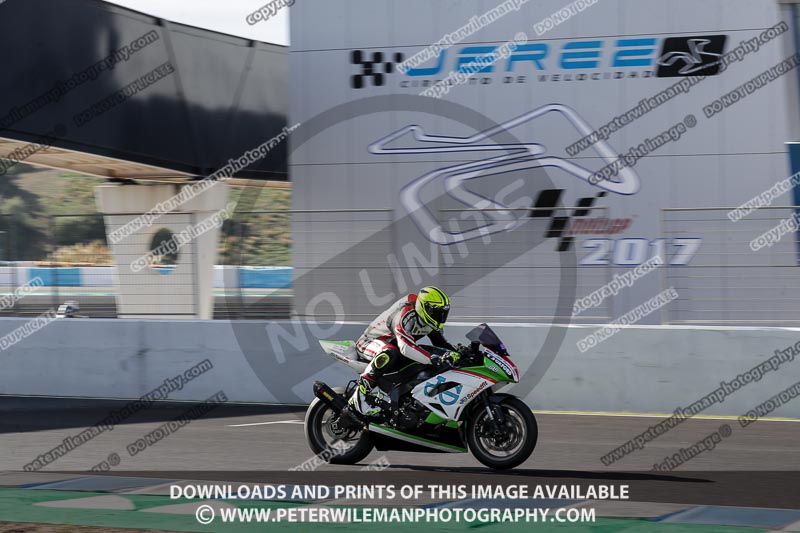 25 to 27th november 2017;Jerez;event digital images;motorbikes;no limits;peter wileman photography;trackday;trackday digital images