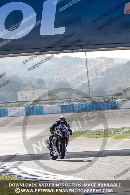 25 to 27th november 2017;Jerez;event digital images;motorbikes;no limits;peter wileman photography;trackday;trackday digital images
