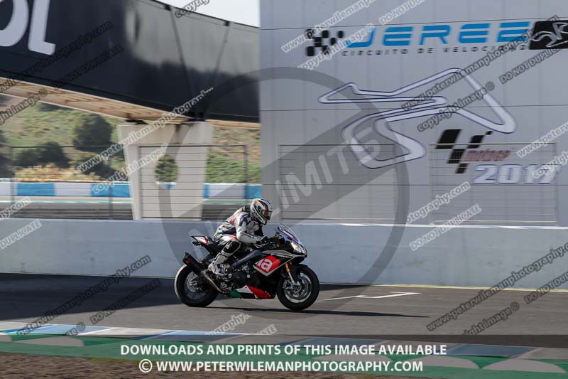 25 to 27th november 2017;Jerez;event digital images;motorbikes;no limits;peter wileman photography;trackday;trackday digital images