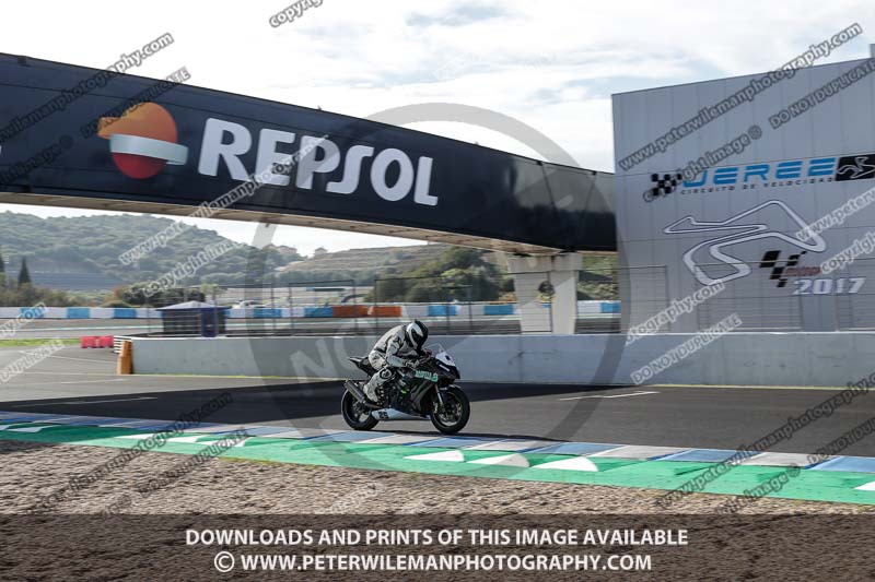 25 to 27th november 2017;Jerez;event digital images;motorbikes;no limits;peter wileman photography;trackday;trackday digital images