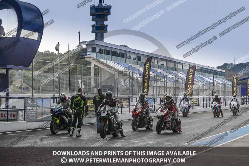 25 to 27th november 2017;Jerez;event digital images;motorbikes;no limits;peter wileman photography;trackday;trackday digital images