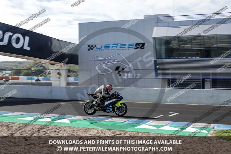 25 to 27th november 2017;Jerez;event digital images;motorbikes;no limits;peter wileman photography;trackday;trackday digital images