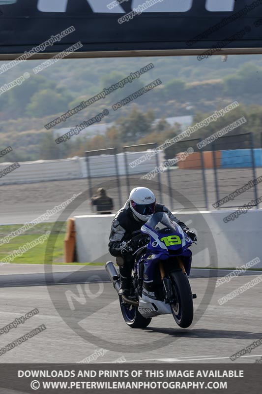 25 to 27th november 2017;Jerez;event digital images;motorbikes;no limits;peter wileman photography;trackday;trackday digital images