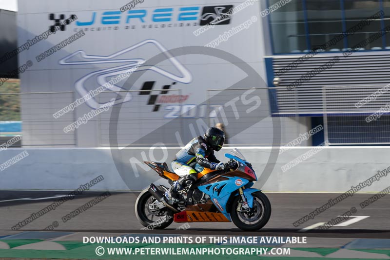 25 to 27th november 2017;Jerez;event digital images;motorbikes;no limits;peter wileman photography;trackday;trackday digital images
