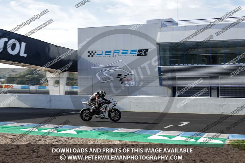 25 to 27th november 2017;Jerez;event digital images;motorbikes;no limits;peter wileman photography;trackday;trackday digital images