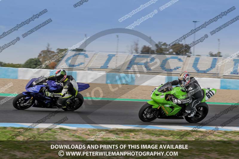 25 to 27th november 2017;Jerez;event digital images;motorbikes;no limits;peter wileman photography;trackday;trackday digital images