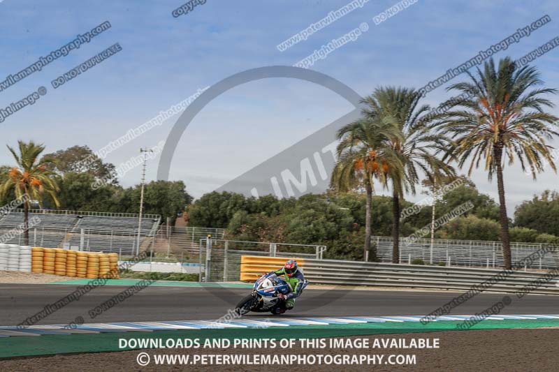25 to 27th november 2017;Jerez;event digital images;motorbikes;no limits;peter wileman photography;trackday;trackday digital images