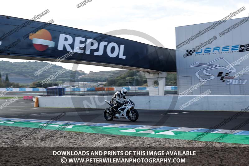 25 to 27th november 2017;Jerez;event digital images;motorbikes;no limits;peter wileman photography;trackday;trackday digital images