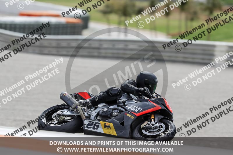 march 2018;motorbikes;no limits;peter wileman photography;portugal;trackday digital images;valencia