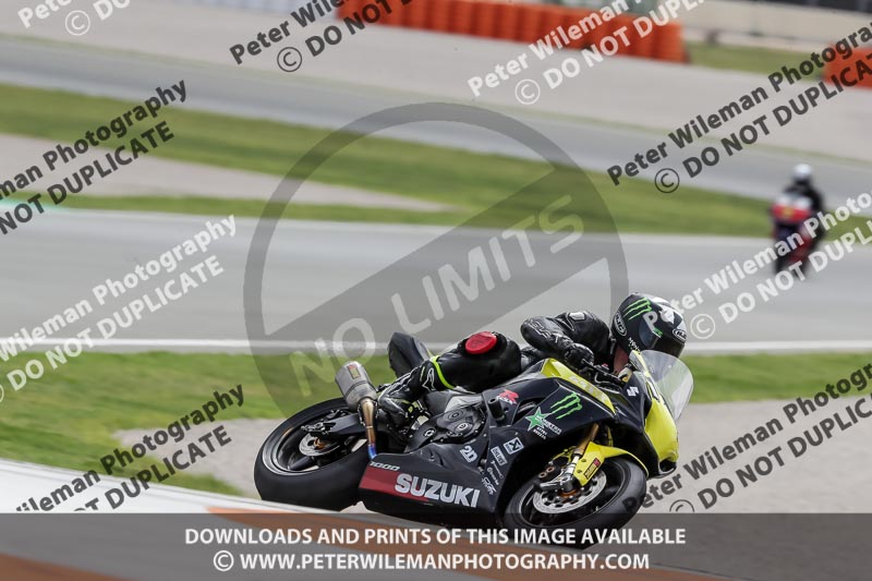 march 2018;motorbikes;no limits;peter wileman photography;portugal;trackday digital images;valencia