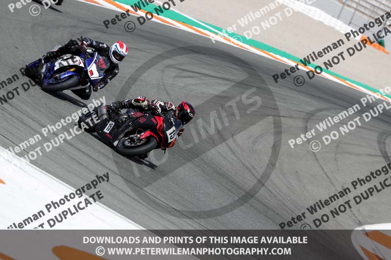 march 2018;motorbikes;no limits;peter wileman photography;portugal;trackday digital images;valencia