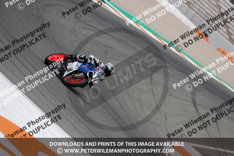 march 2018;motorbikes;no limits;peter wileman photography;portugal;trackday digital images;valencia