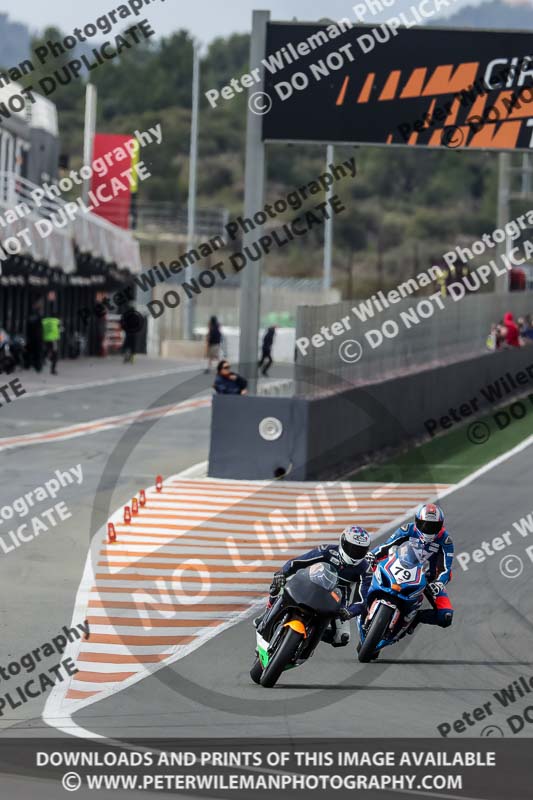 march 2018;motorbikes;no limits;peter wileman photography;portugal;trackday digital images;valencia