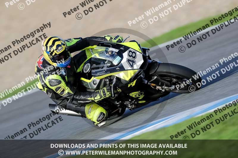 01 to 3rd december 2018;Jerez;event digital images;motorbikes;no limits;peter wileman photography;trackday;trackday digital images
